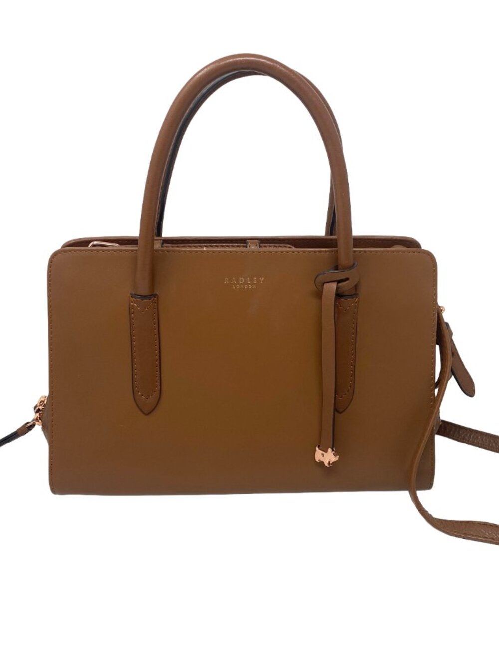 Radley London Liverpool Street Smooth Leather Satchel Crossbody Bag